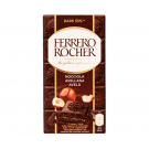 Чорний шоколад Ferrero Rocher 55% Фундук 90 г - фото-1