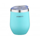 Термокухоль Ardesto Compact Mug блакитний 350 мл - фото-1