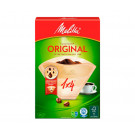 Фильтр-пакет для кофе Melitta Aroma Zones 1*4 бумажный бежевый 80 шт