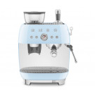 Кофеварка SMEG EGF03CREU голубая