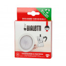 1 уплотнитель + сито для кофеварок Bialetti на 3-4 порции