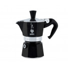 Гейзерная кофеварка Bialetti Moka Express Black на 1 порцию 60 мл