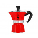 Гейзерная кофеварка Bialetti Rainbow Red на 1 порцию 60 мл