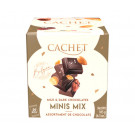 Конфеты Cachet Minis MIX из молочного и черного шоолада 185 г