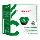 Кофе в капсулах Carraro A Modo Mio Crema Espresso 16 шт