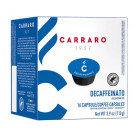 Кофе в капсулах Carraro A Modo Mio Decaffeinato 16 шт