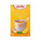 Травяной чай Yogi Tea Имбирь-Лимон с пряностями органический в пакетиках 17х1,8 г