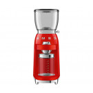 Кофемолка электрическая SMEG CGF11RDEU красная