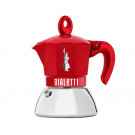 Гейзерная кофеварка Bialetti Moka Exclusive Induction Red на 4 порции 150 мл