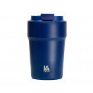 Термокружка Line Art Rhodes вакуумная темно-синяя 380 мл
