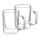 Набор чашек с ручками и двойными стенками Ardesto AR2612BH 2 шт 120 мл