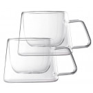 Набор чашек с ручками и двойными стенками Ardesto AR2620BHR 2 шт 200 мл