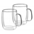 Набор чашек с ручками и двойными стенками Ardesto AR2625BH 2 шт 250 мл