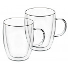 Набор чашек с ручками и двойными стенками Ardesto AR2627BHR 2 шт 270 мл