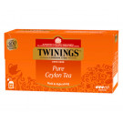 Черный чай Twinings Pure Ceylon в пакетиках 25х2 г