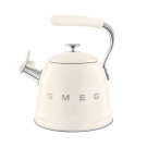 Чайник со свистком SMEG WKF01CR бежевый 2,3 л