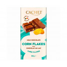 Молочный шоколад Cachet Cornflakes 180 г