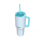 Термокружка Kambukka Rio Frosty Coconut бело-голубой 950 мл