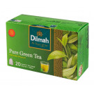 Зеленый чай Dilmah Pure Green в пакетиках 20 шт