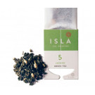 Зелений чай ISLA №5 Жасмин у пакетиках 10х2,4 г - фото-1