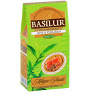 Зелений чай Basilur Кориця з яблуком картон 100 г - фото-1