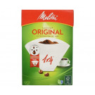 Фильтр-пакет для кофе Melitta Aroma Zones 1*4 бумажный белый 80 шт - фото-1