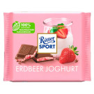 Молочный шоколад Ritter Sport Клубника с йогуртом 100 г