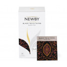 Чорний чай Newby з чебрецем у пакетиках 25 шт (311260) - фото-1