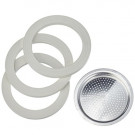 3 уплотнителя + сито для кофеварок Bialetti на 2 порции - фото-1