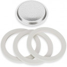 3 уплотнителя + сито для кофеварок Bialetti на 6 порций - фото-1