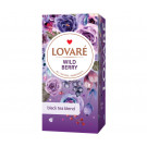 Чорний чай Lovare Дикі Ягоди в пакетиках 24 шт - фото-1