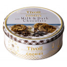 Печиво Tivoli Tin вершкове з молочним та чорним шоколадом 150 г - фото-1