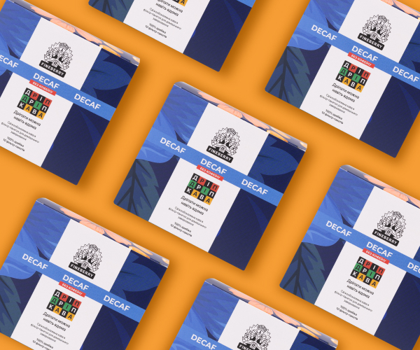 Дрип-кофе Fineberry Decaf 10 шт цена