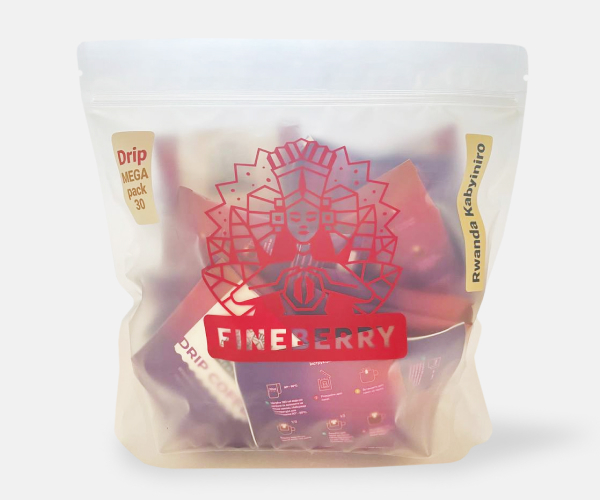 Дрип-кофе Fineberry Rwanda MEGA pack 30 шт