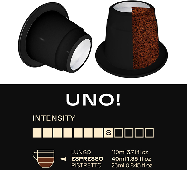 Кава в капсулах Nespresso Boseco Italian Day 10 шт - фото-4