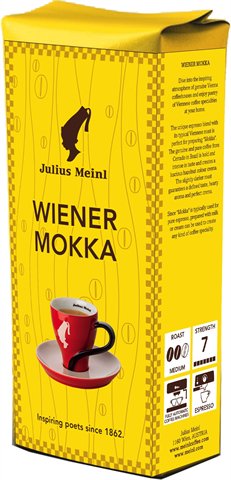 Кофе Julius Meinl WIENER MOKKA в зернах 250 г - фото-2
