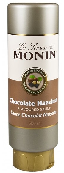 Соус Monin Шоколад із лісовим горіхом 0,5 л - фото-1