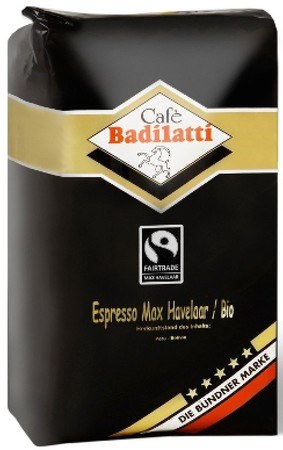 Кава Cafe Badilatti Espresso Bio-Max Havelaar у зернах 1000 г - фото-1