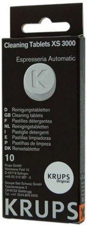 Таблетки XS3000 для чищення кавомашин Krups гідросистем від кавових масел - фото-1