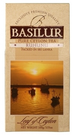 Чорний чай Basilur Рухуну картон 100 г - фото-1