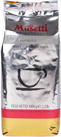 Кава Musetti Caffe Paradiso у зернах 1000 г - фото-1