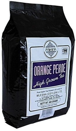 Чорний чай Оранж Пеко Млісна пак. із фольги 500 г - фото-1