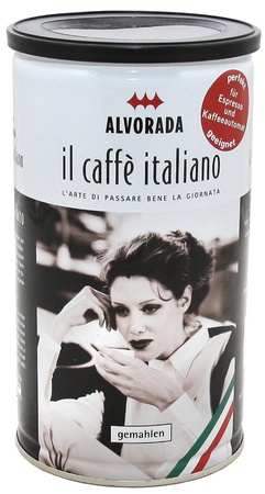 Кава Alvorada IL Caffe Italiano мелена у банку 500 г - фото-1