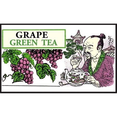 Зелений чай Млісна Виноград пак. із фольги 500 г - фото-1