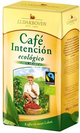 Кава JJDarboven CAFE INTENCION Ecologico мелена 500 г - фото-1
