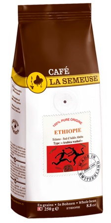 Кава La Semeuse Ethiopie Sidamo у зернах 250 г - фото-1