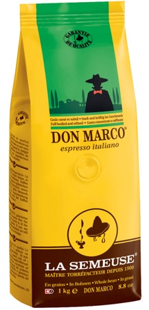 Кава La Semeuse Don Marco у зернах 1000 г - фото-1