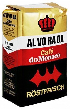 Кава Alvorada Cafe do Monaco мелена 250 г - фото-1