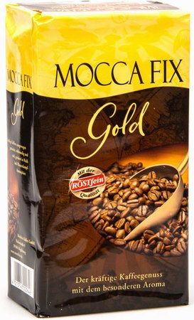 Кава ROSTfein Mocca Fix gold мелена 500 г - фото-1