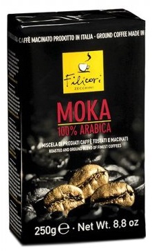 Кава Filicori Zeсchini Caffe Arabica 100% мелена 250 г - фото-1